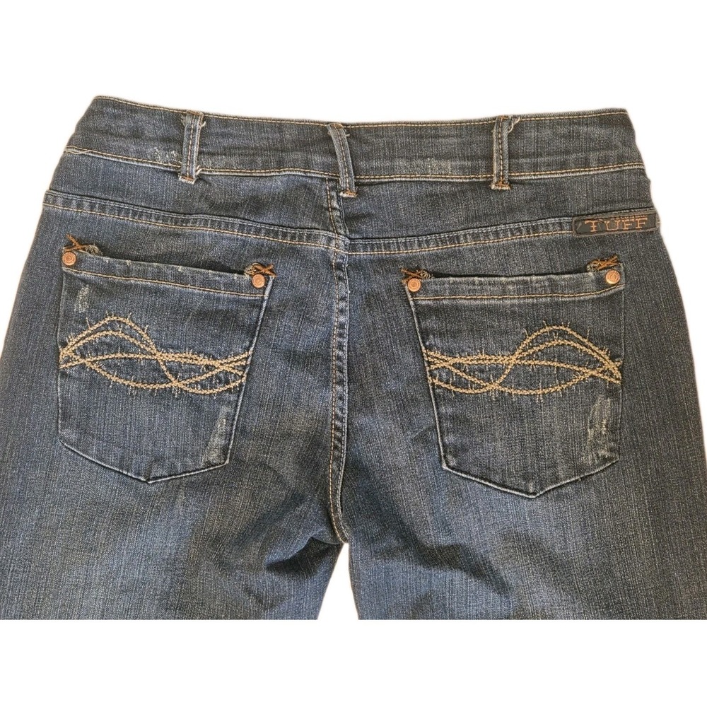 Cowgirl Tuff Co. Womens Jeans WILD THING Barbed Wire Bootcut Tag Sz 29 *(32x35) - Picture 9 of 16